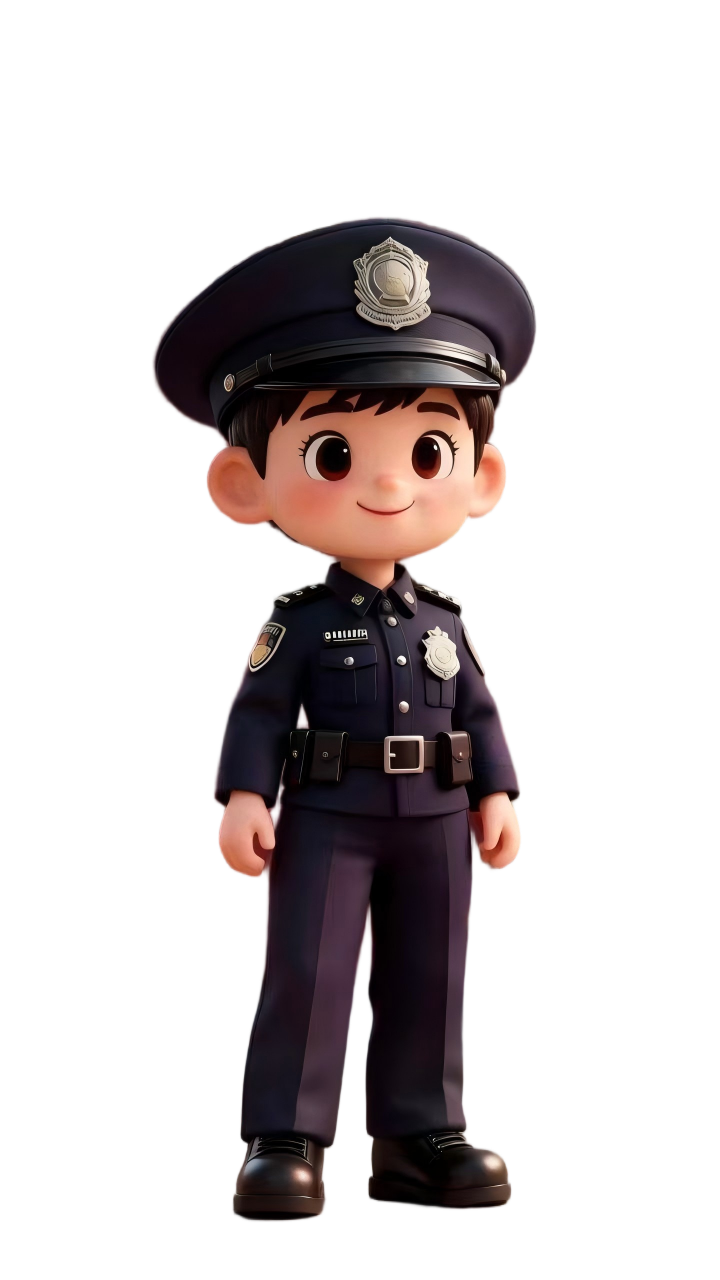 备选形象:警务男形象